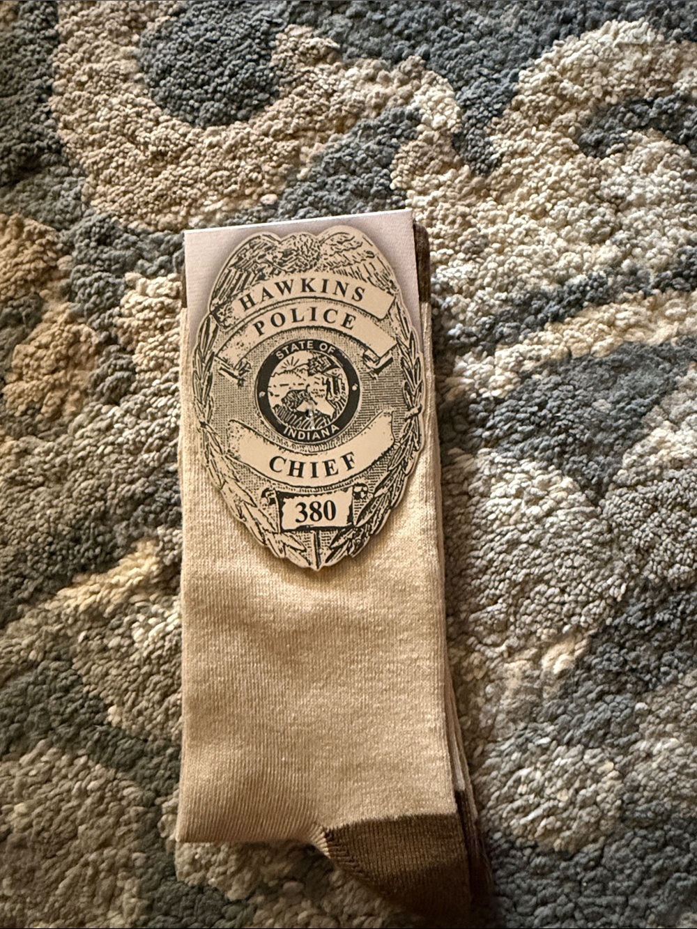 Hawkins Beige Casual Men's Socks - Comfortable Everyday Wear